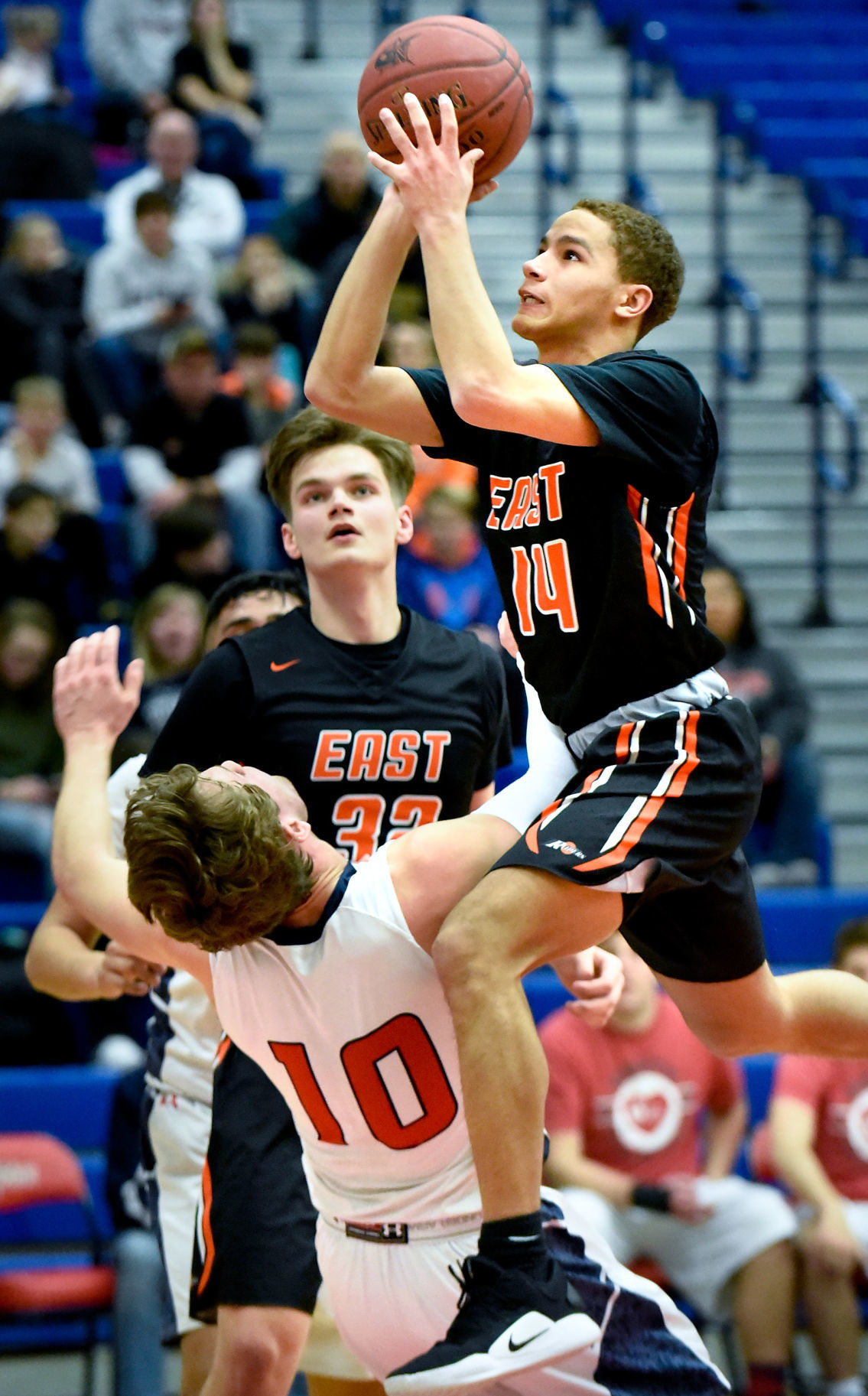 Basketball Sioux City East at Sioux City North